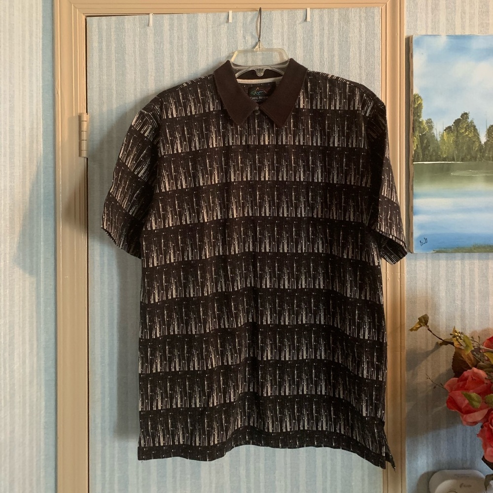 Greg Norman Men’s Golf Shirt NWOT